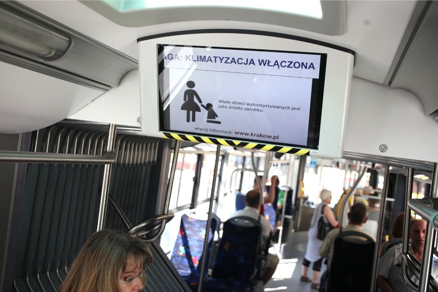 A tak to wygląda w Krakowie. Pasażer dostaje informację na...