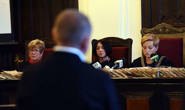 Spośród oskarżonych w sali rozpraw pojawił się tylko Tomasz G. Wczorajszy wyrok nie jest prawomocny, a obrona już zapowiedziała złożenie apelacji