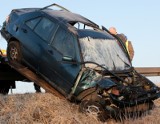 Policjanci nie zauważyli ofiary wypadku. Sprawą zajmie się świebodzińska prokuratura