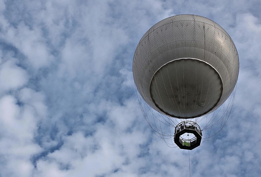 Kraków. Balon widokowy na bulwarach wiślanych [ZDJĘCIA]