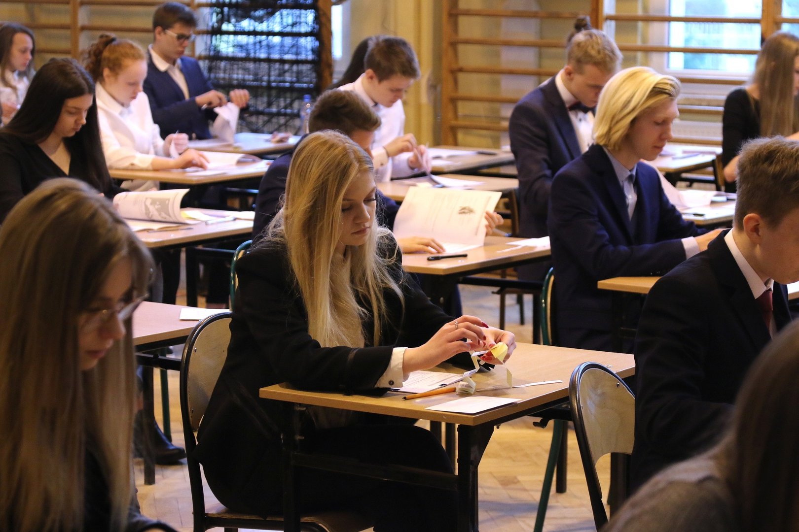 Egzamin gimnazjalny 2019 w Kielcach. Uczniowie oceniają część przyrodniczą  | Echo Dnia Świętokrzyskie
