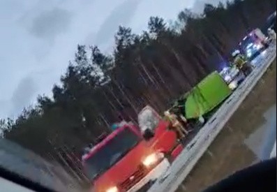 Wypadek na S3 za Babigoszczą. Droga w stronę Szczecina zablokowana! [WIDEO, ZDJĘCIA]