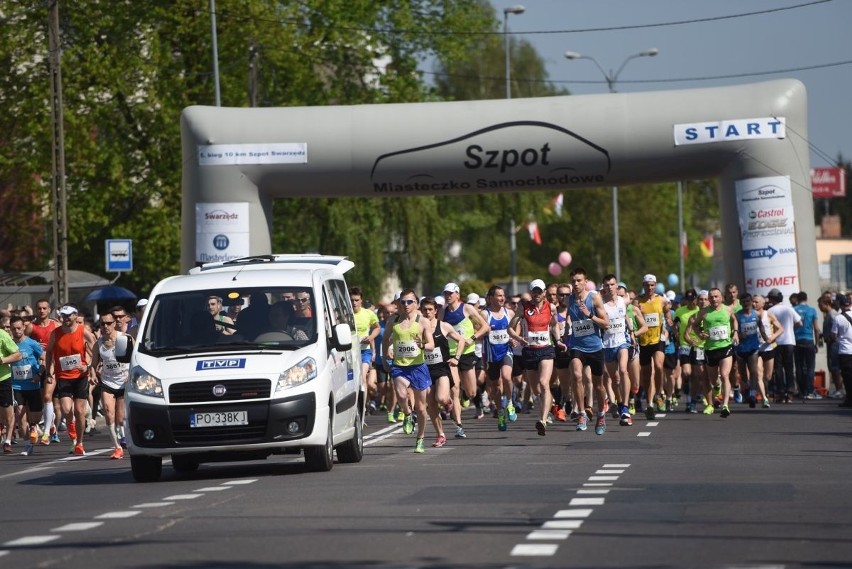 Bieg 10 km Szpot Swarzędz 2016