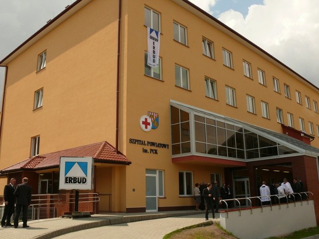 Nowy pawilon szpitala.