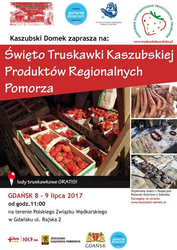 Święto Truskawki Kaszubskiej i Produktów Regionalnych w Gdańsku