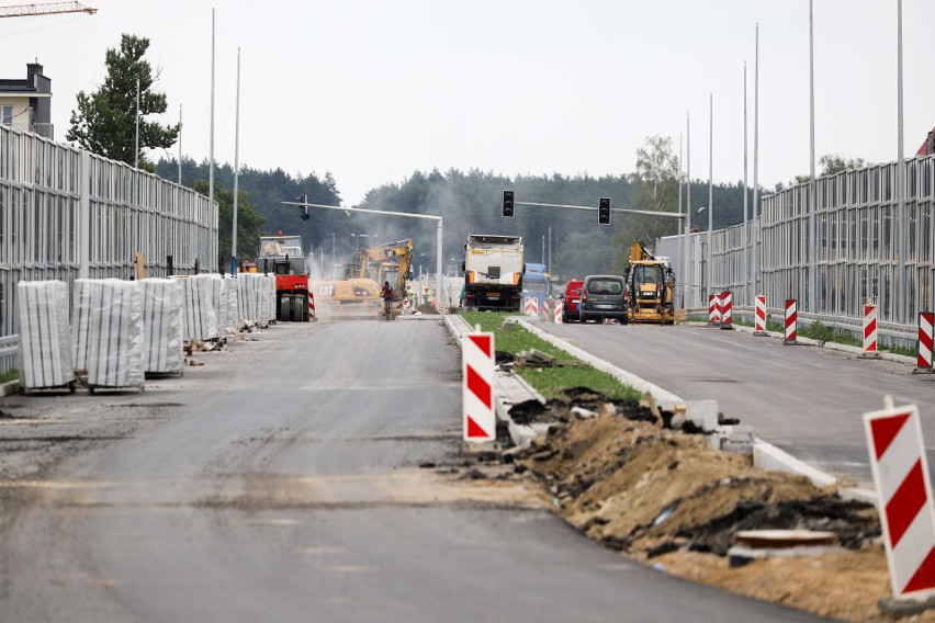 – Do końca tygodnia ul. Ciołkowskiego zostanie częściowo...