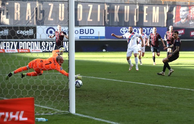 Pogoń Szczecin - Raków Częstochowa 1-3.