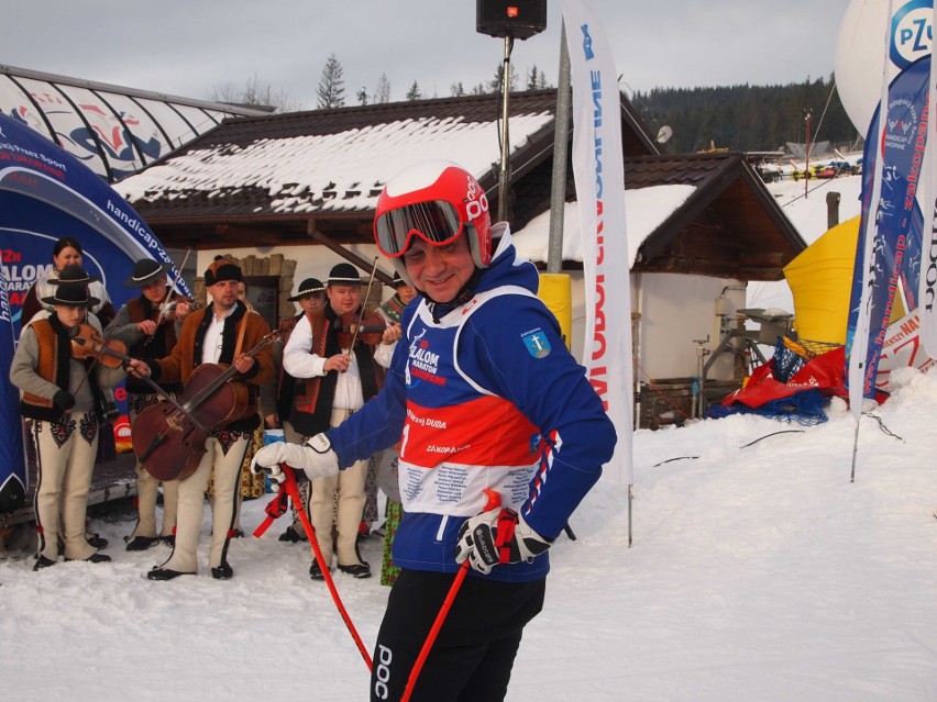 Zakopane. Prezydent Andrzej Duda szusował na Szymoszkowej [ZDJĘCIA]