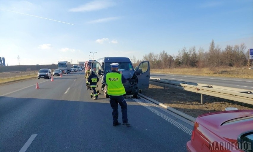 Do wypadku doszło na 244 kilometrze autostrady w kierunku...