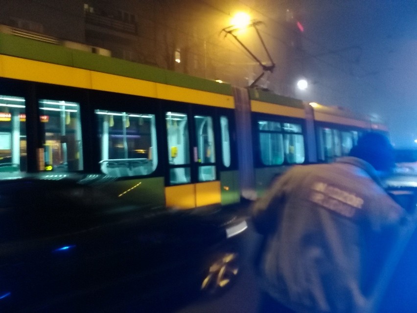 Awaria hamulców w tramwaju