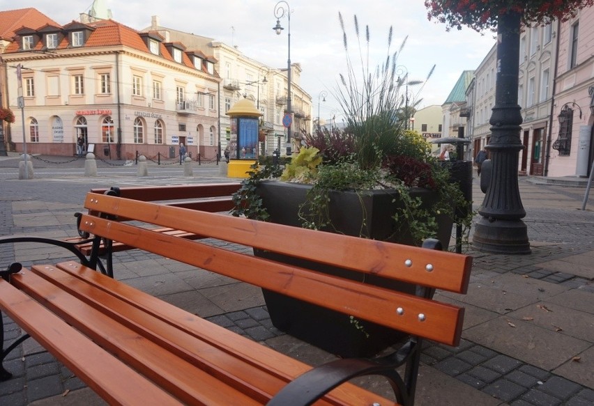 Nowe ławeczki w centrum Lublina