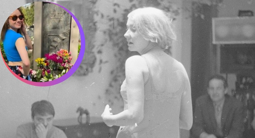 Elżbieta Czyżewska doczekała się kwiatów na grobie....