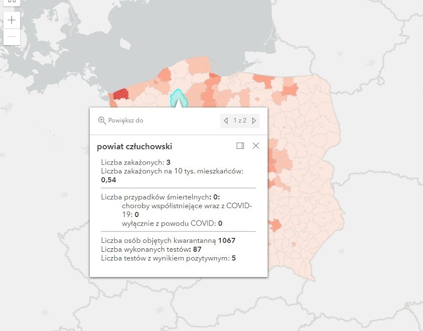 Koronawirus na Pomorzu. Nowe dane na dzień 13.12.2021