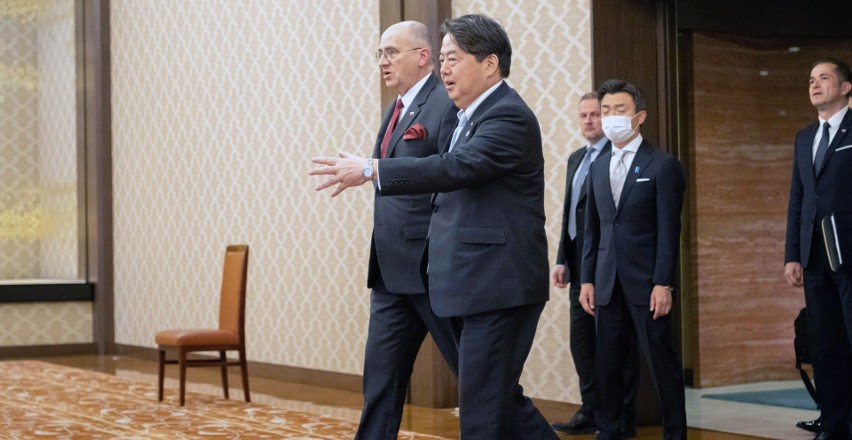 Wizyta szefa polskiej dyplomacji w Japonii potrwa do piątku.