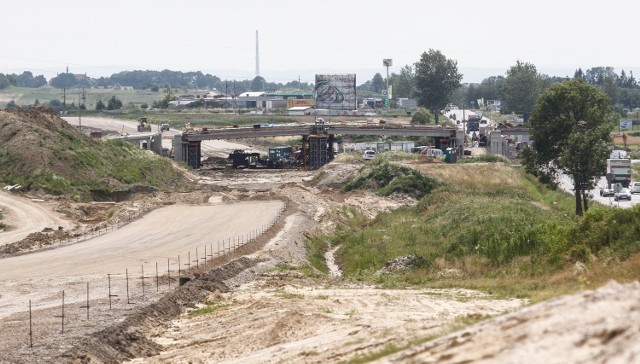 Budowa S19 w okolicach Sokołowa Małopolskiego.