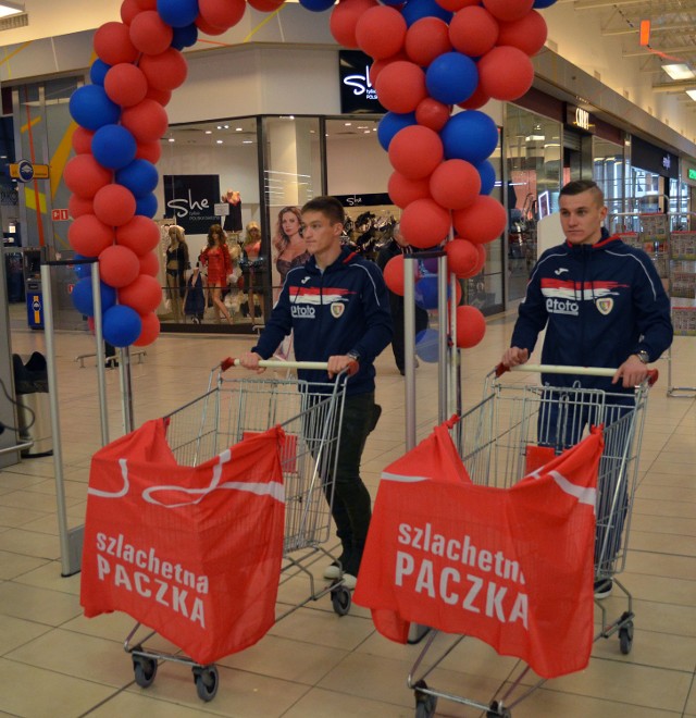 Drużyna Piasta Gliwice włączyła się w akcję Szlachetnej Paczki