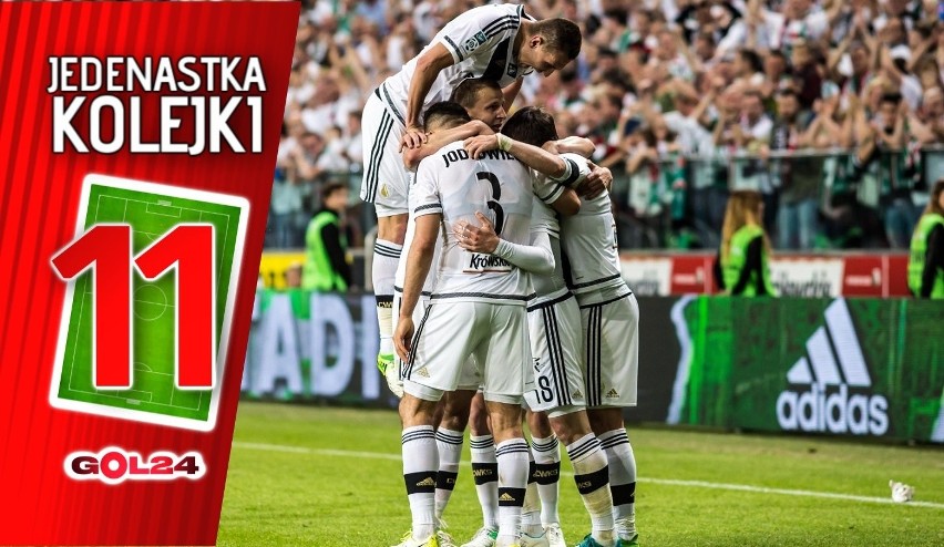 Jedenastka 34. kolejki LOTTO Ekstraklasy według GOL24 [GALERIA]