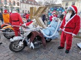 Kraków. Niecodzienne motocykle Mikołajów. Zobacz, jak wyglądają mechaniczne renifery [ZDJĘCIA]