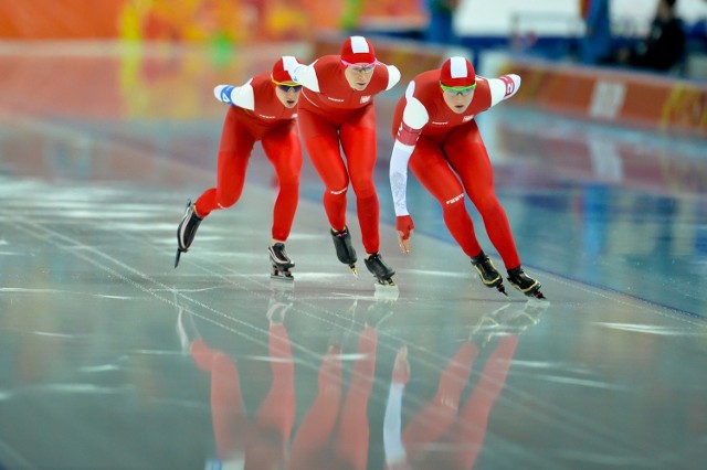 Na igrzyskach w Soczi drużyna panczenistek zdobyła srebrny medal
