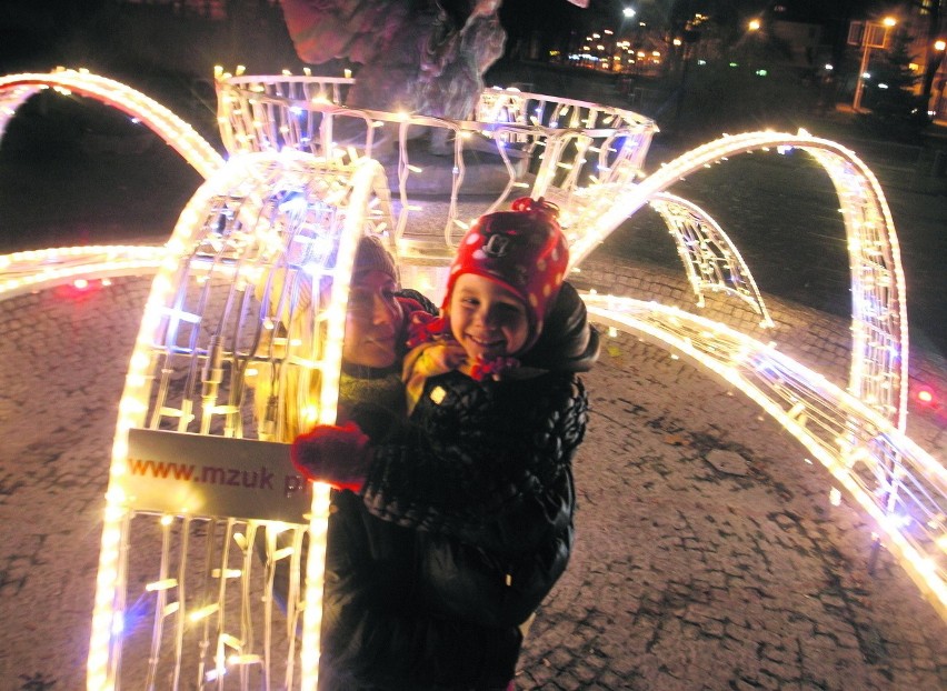 Świąteczne iluminacje w Gliwicach