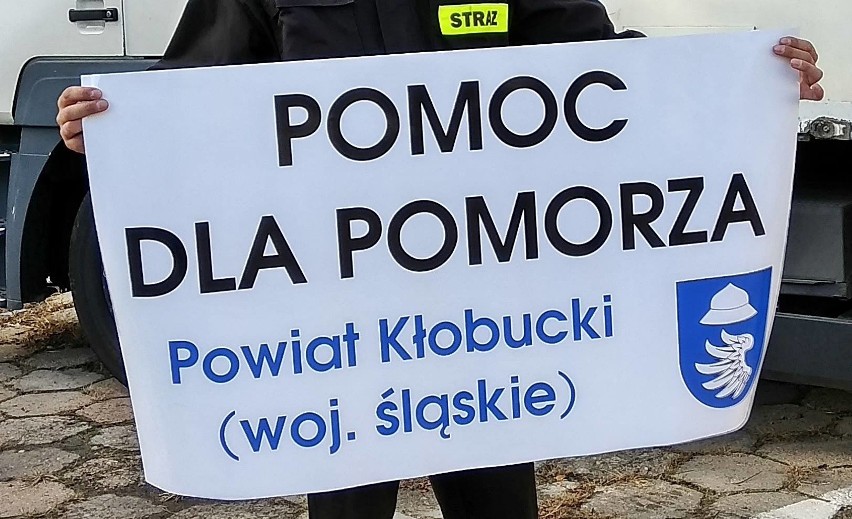 Na Pomorze dotarły dary z powiatu kłobuckiego dla...