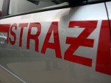 Wypadek Grabówka. Skoda w rowie, narzędzia hydrauliczne poszły w ruch.