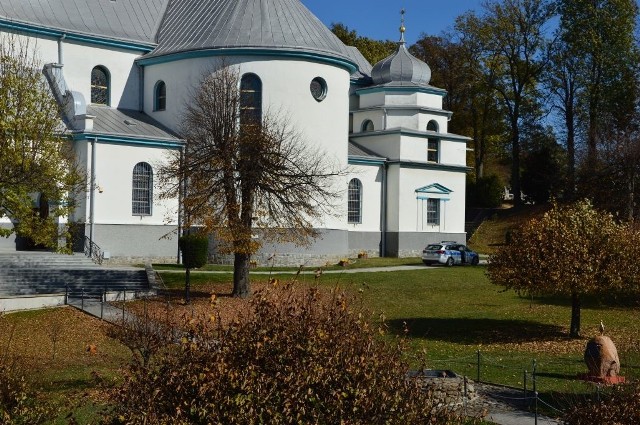 Przy sanktuarium w Tarnowcu znaleziono niewybuch.