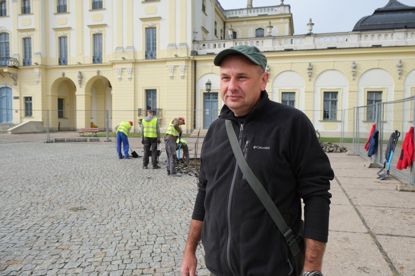 Białystok. Rozpoczęły się badania archeologiczne na dziedzińcu paradnym Pałacu Branickich [ZDJĘCIA]