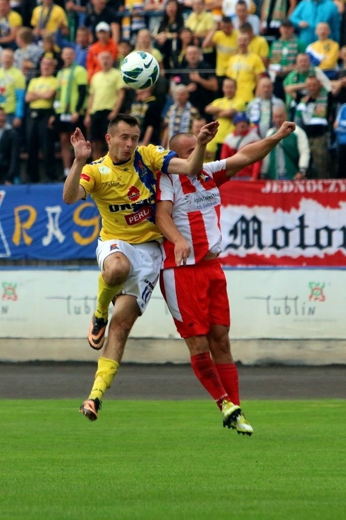 Piłka nożna: Trzecioligowe derby dla Motoru Lublin (ZDJĘCIA)