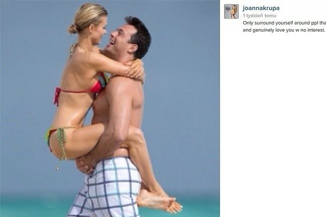 Joanna Krupa z mężem Romainem Zago...