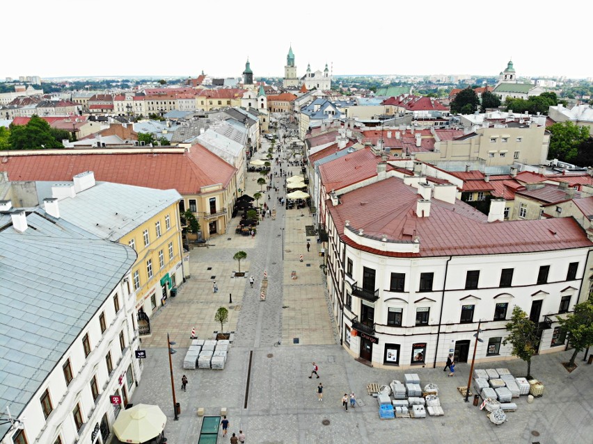 Remont Krakowskiego Przedmieścia w Lublinie zbliża się ku...