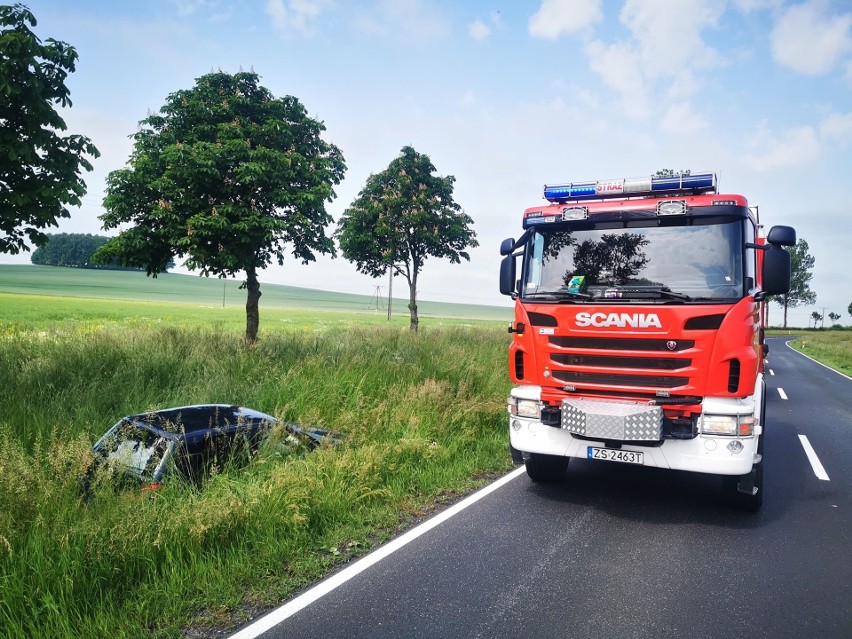 Wypadek na krajowej 11 pod Koszalinem