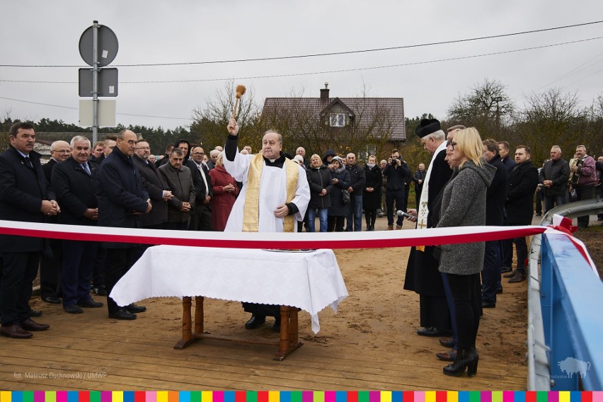 Nowy most na rzece Narew. W miejscowości Łaś Toczyłowo uroczyście otwarto nową inwestycję [ZDJĘCIA]