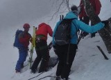 Akcja GOPR na Babiej Górze: 3 turystów utknęło w Żlebie Poszukiwaczy Skarbów ZOBACZCIE ZDJĘCIA