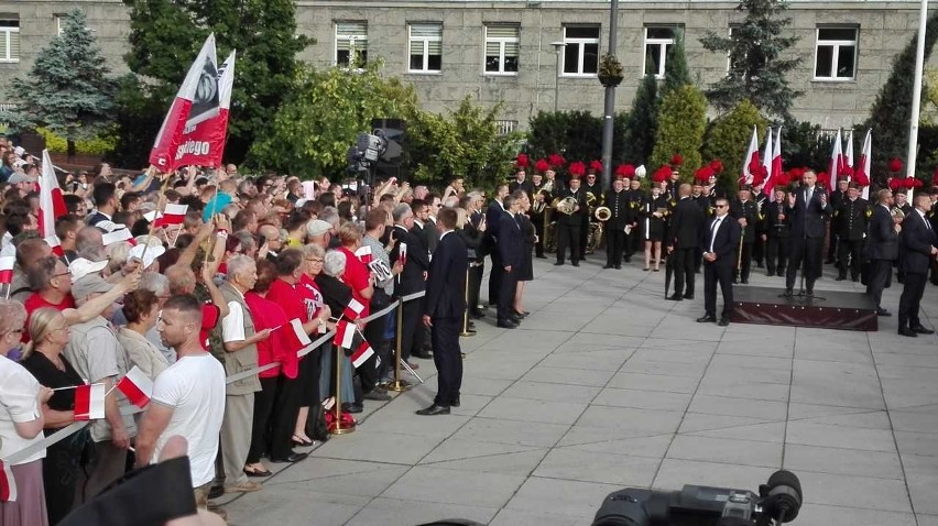 Prezydent Andrzej Duda w Gliwicach, 7 czerwca