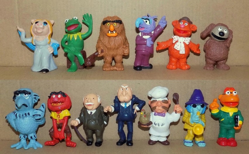 Figurki z Muppet Show...