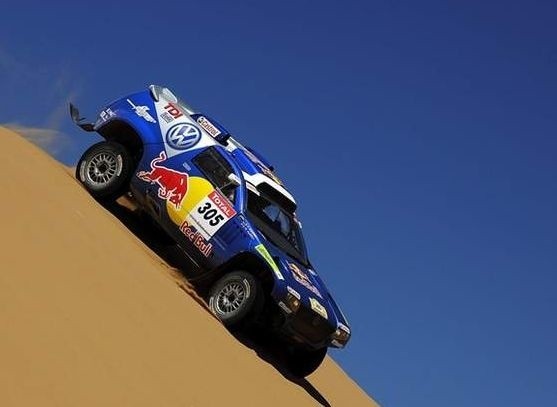 Jeden z Volkswagenów na trasie ubiegłorocznego Dakaru