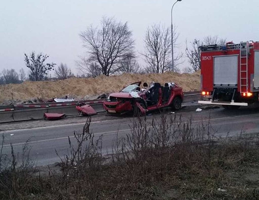 Wypadek na Krzywoustego we Wrocławiu, 9.02.2017