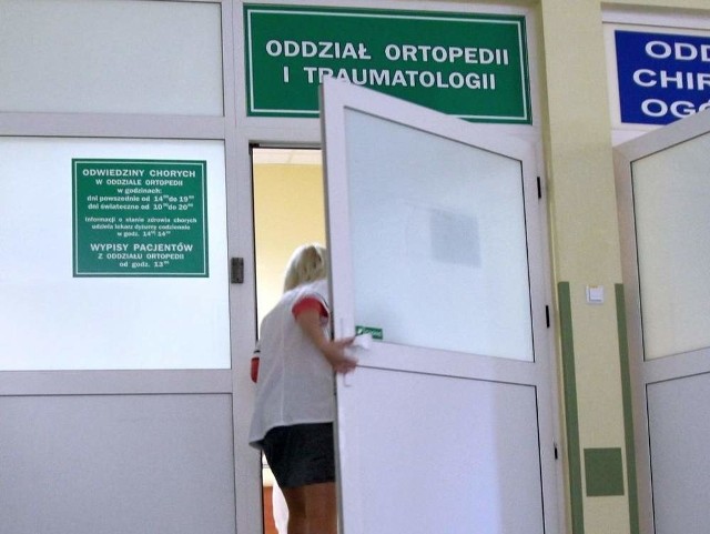 Oddział ortopedii i traumatologii włocławskiego szpitala nie przyjmuje pacjentów