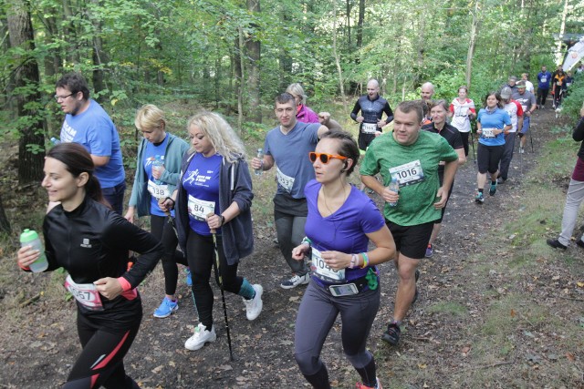 Bieg City Trail Katowice rozegrano na leśnej trasie w Giszowcu