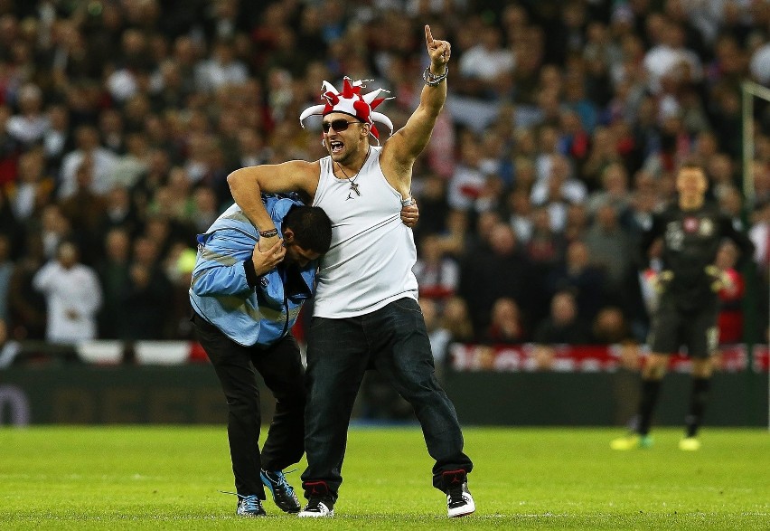 Anglia - Polska 2013: polscy kibice opanowali Wembley [ZDJĘCIA+FILM]