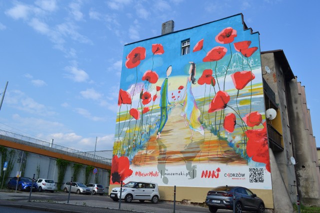 Nowy mural pojawił się w Chorzowie w sierpniu. To jeden z elementów kampanii społecznej MAKi.