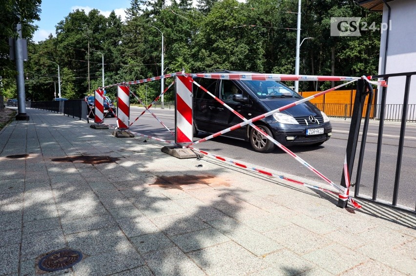 Ulica niewinna. To kierowcy przesadzili rozbijając się na ul. Arkońskiej w Szczecinie