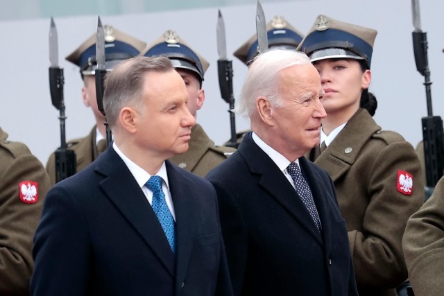 Joe Biden przyjechał do Polski na początku tygodnia. Spotkał się między innymi z prezydentem Andrzejem Dudą