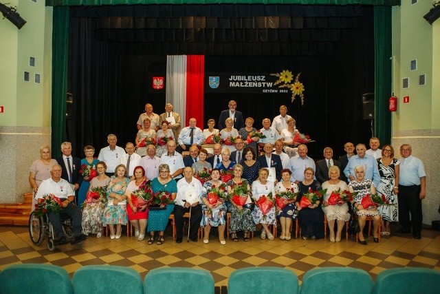 25 par z gminy Czyżew świętowało 50-lecie pożycia małżeńskiego.