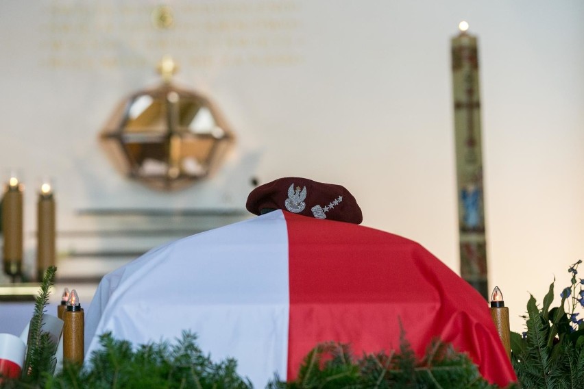 06.03.2018 Kraków. Pogrzeb po ekshumacji generała Bronisława...