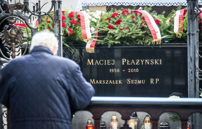 10.04.2019 Gdańsk. Uroczystości rocznicowe przy grobie...