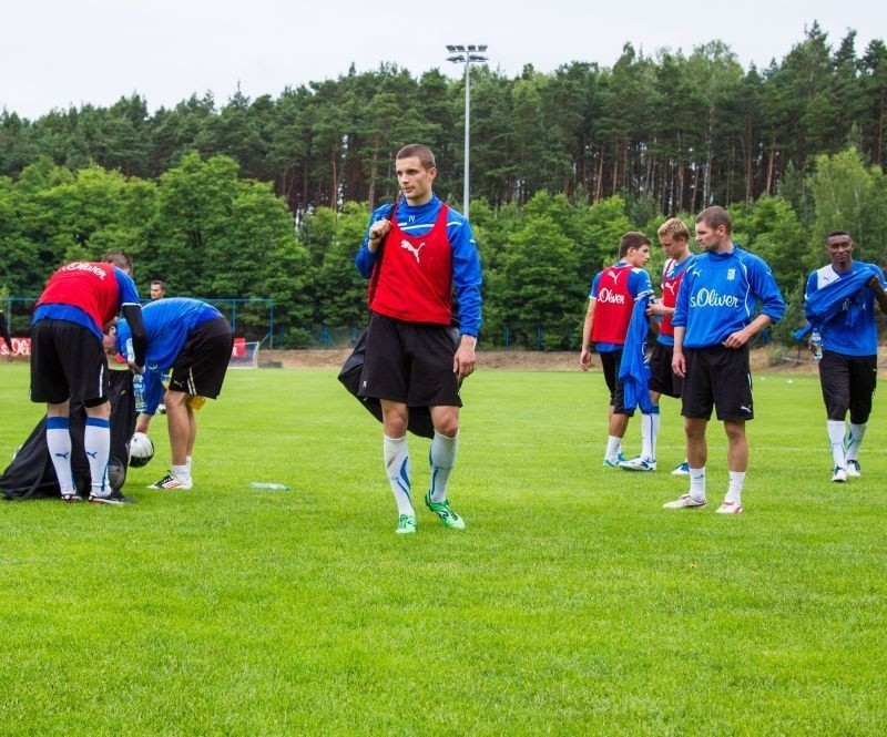 Trening piłkarzy Lecha Poznań (20 czerwca 2012)