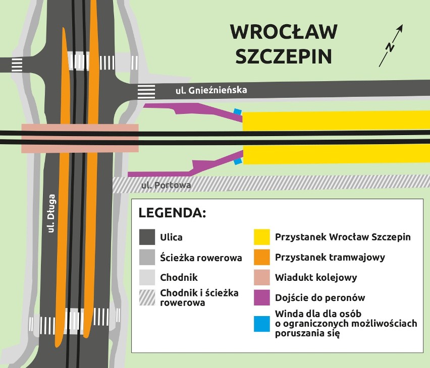 Przystanek kolejowy Wrocław Szczepin jest gotowy, ale przez...