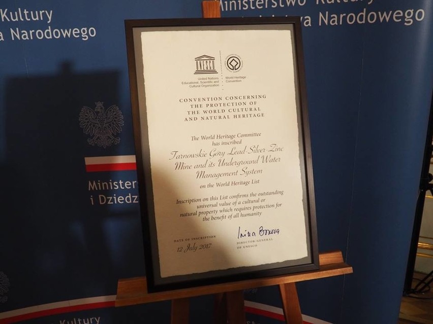 Tarnowskie Góry z certyfikatem UNESCO